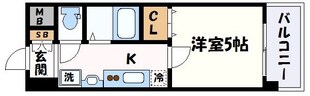 西長堀駅 徒歩9分 4階の物件間取画像